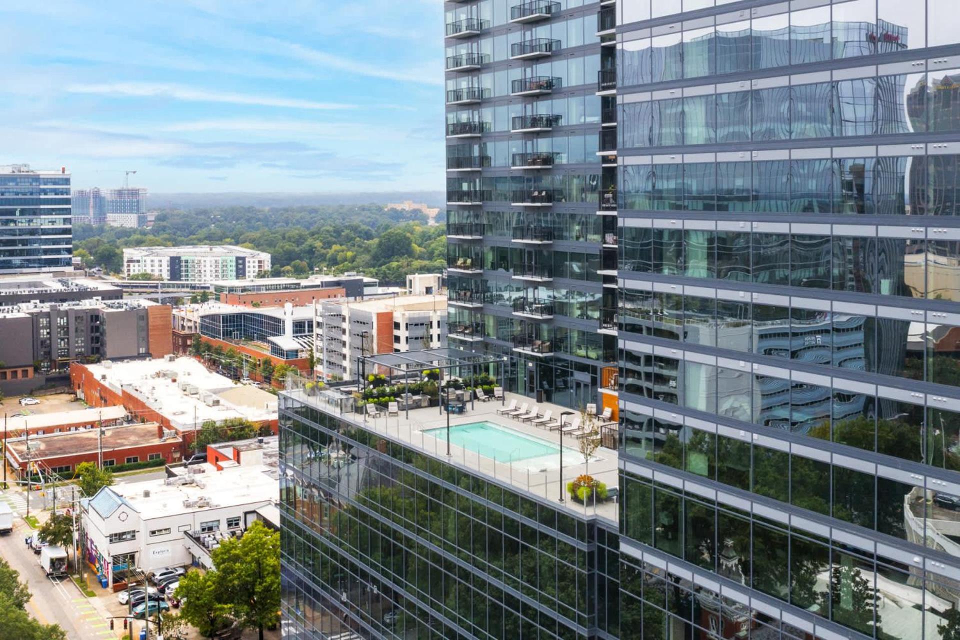 High-Rise Apt Raleigh Free Parking & Sunset View 1 Kültér fotó